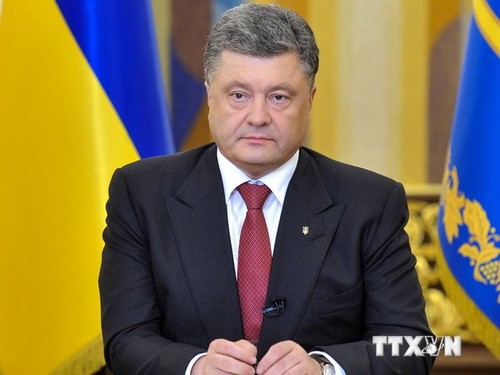 Президент Украины предложил провести новый раунд переговоров по решению кризиса в стране - ảnh 1
